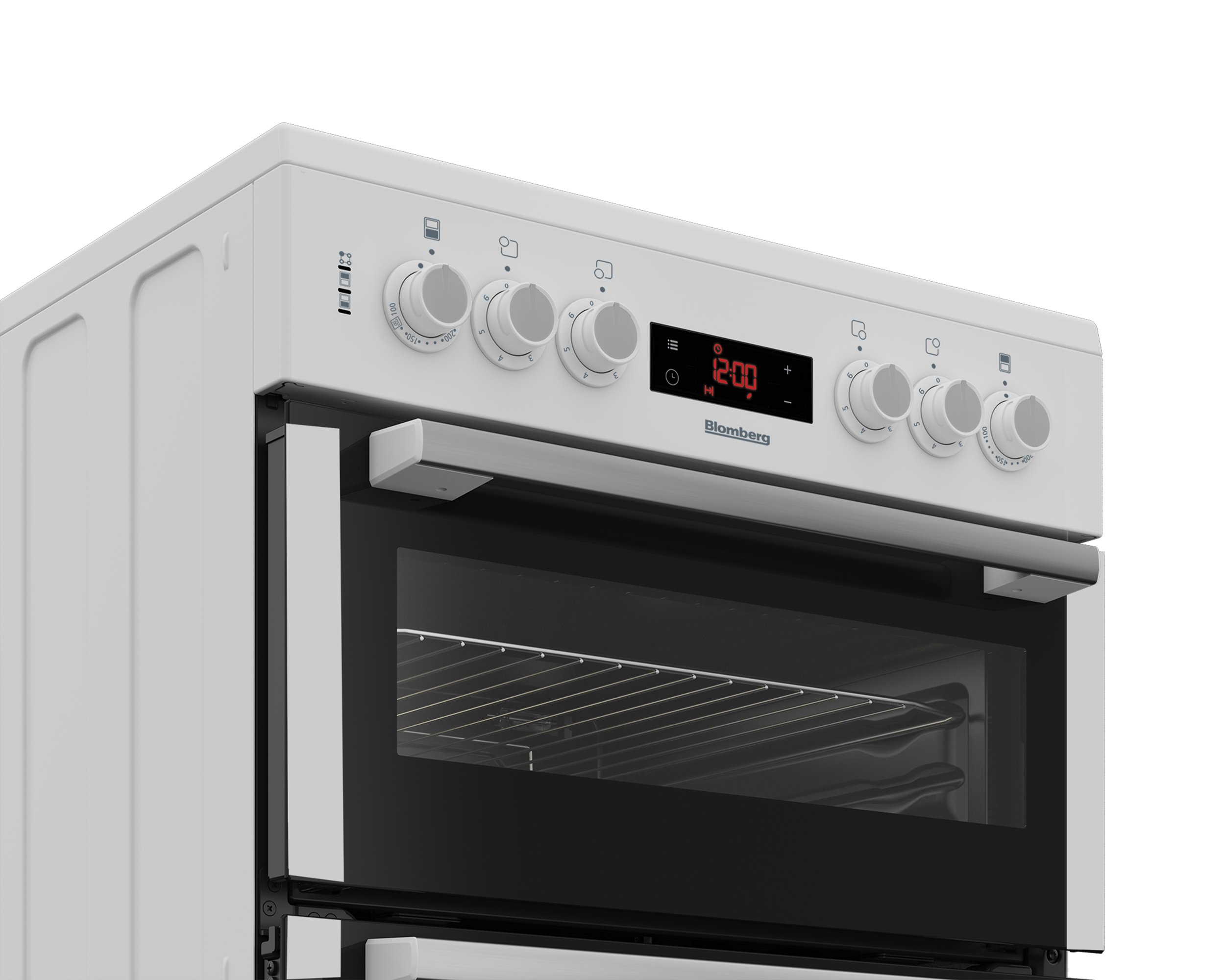 60cm Double Oven Electric Cooker Hkn65